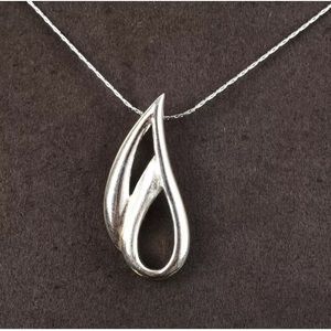Sultan Ottoman Modern Design Silver Necklace